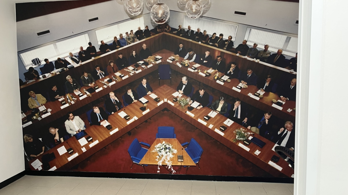 Raadszaal oude gemeentehuis