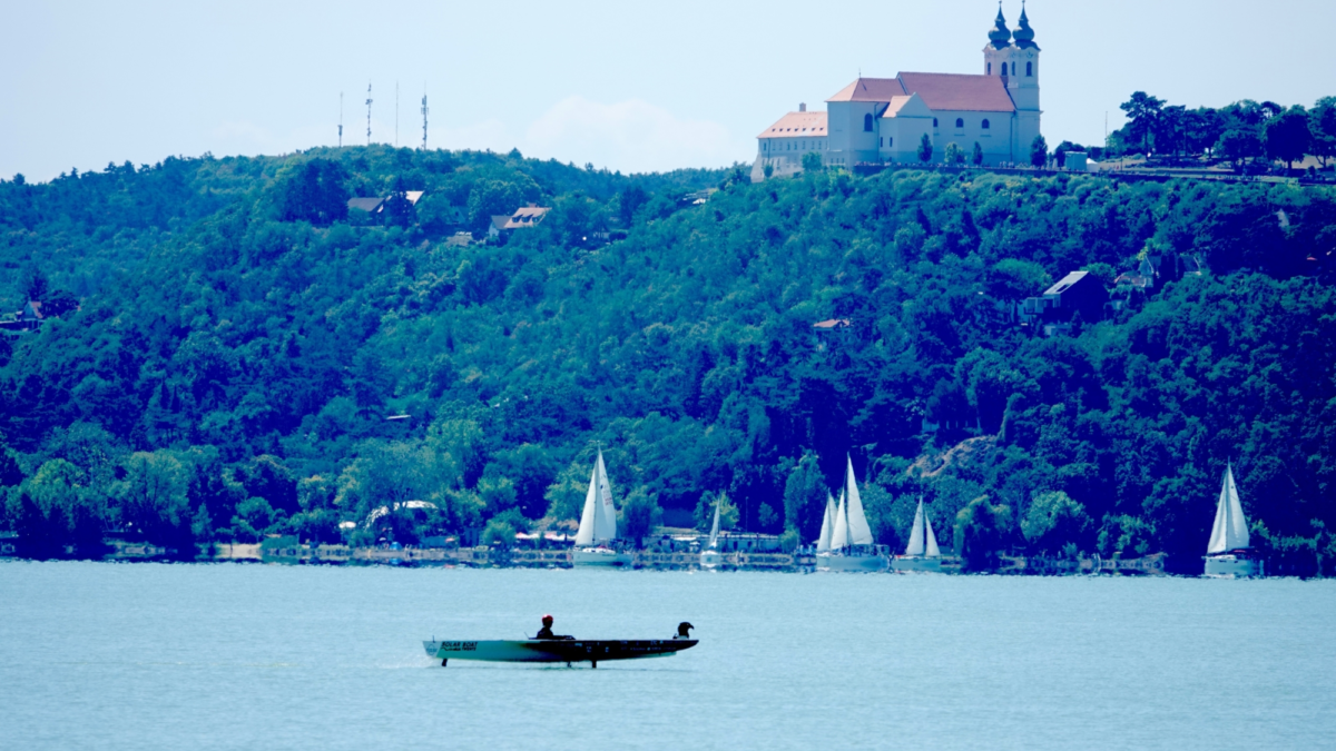 Solar Boat Twente in Hongarije