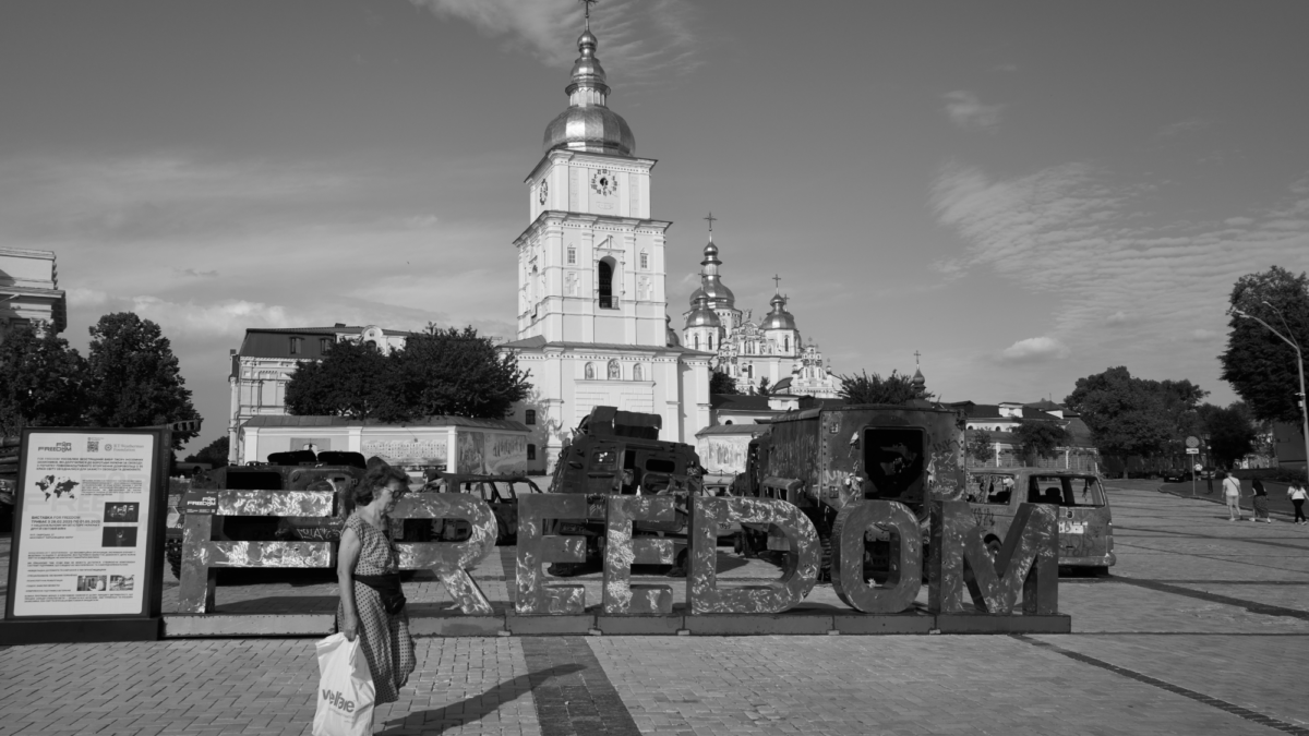 Kyiv - Oekraïne - vrijheid