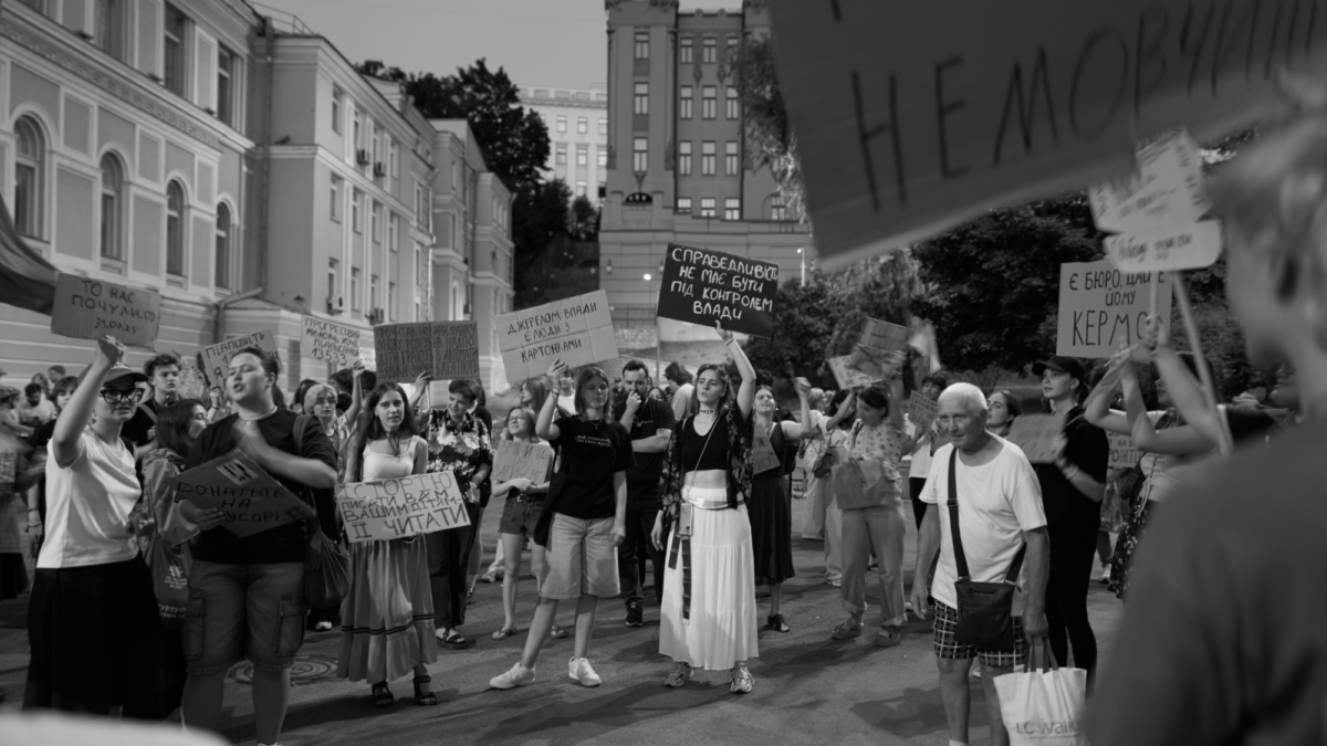 Oekraïne - Kyiv - demonstratie - protest