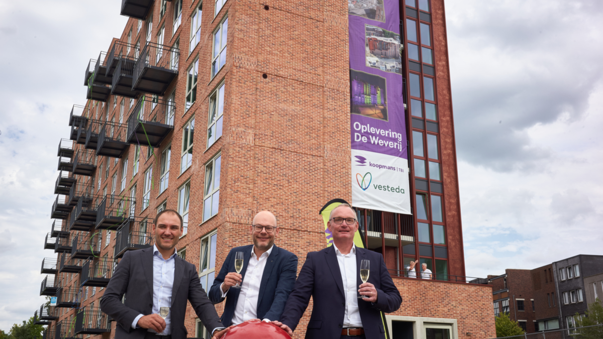 Oplevering - De Weverij - Roombeek - Roelof Bleker - René Tim - Bertil Poelman