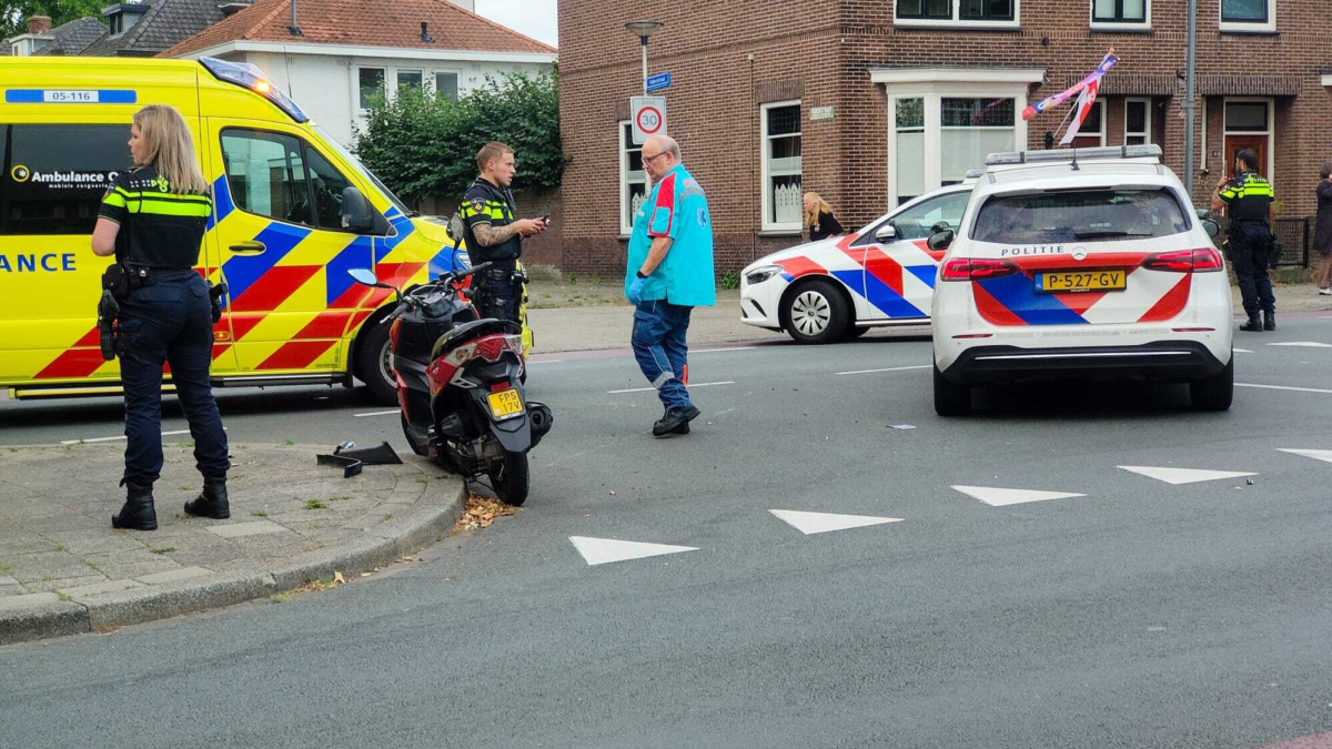 Ongeluk met fietser Laaressingel 28082025