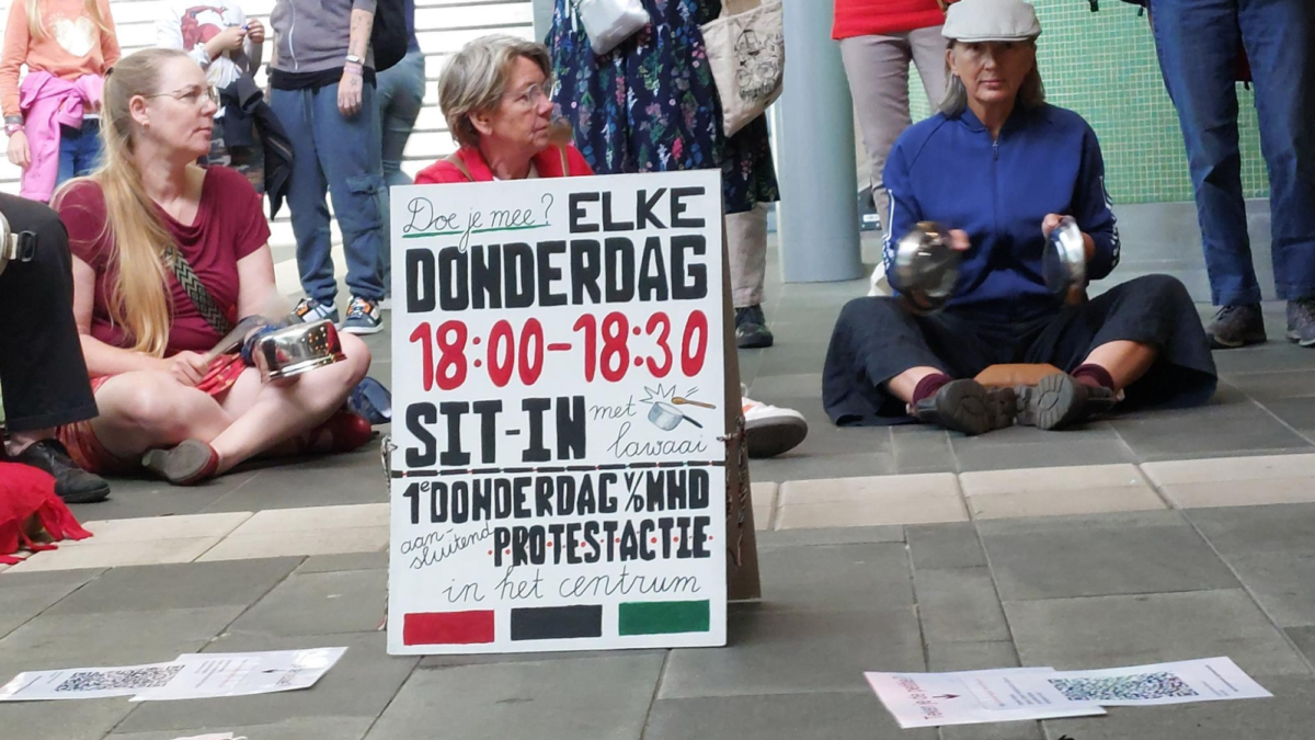 20250828 sit in voor gaza 1 hengelo eigen foto hengelo4 Palestine