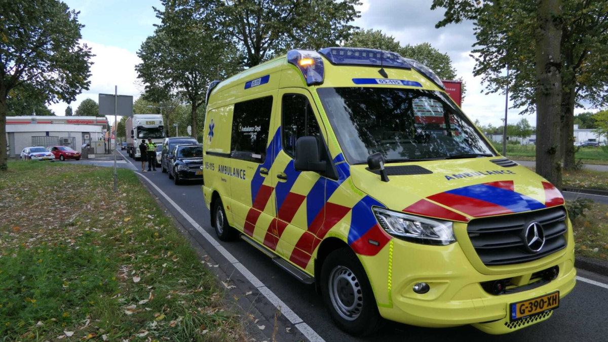 Aanrijding Zuiderval in Enschede News United Dennis Bakker