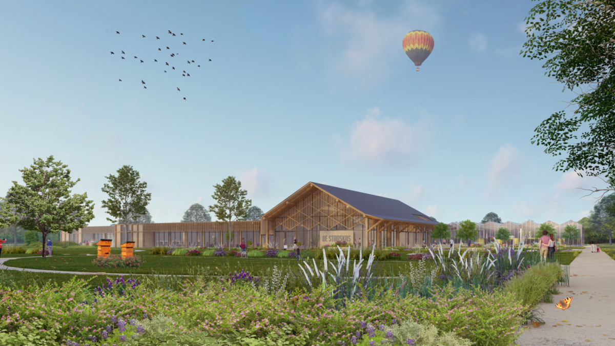 De nieuw te bouwen Stadskas in Enschede Noord