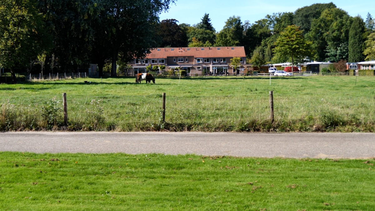 Op dit veld vond de voetbalwedstrijd plaats