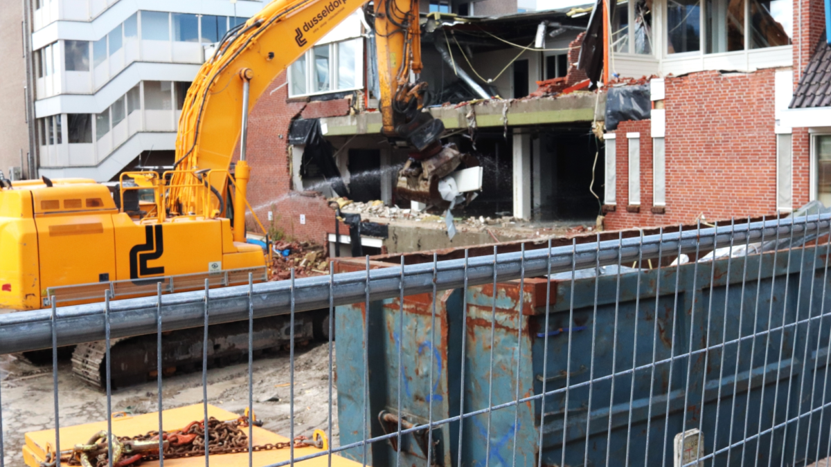 Singelpark sloop pand