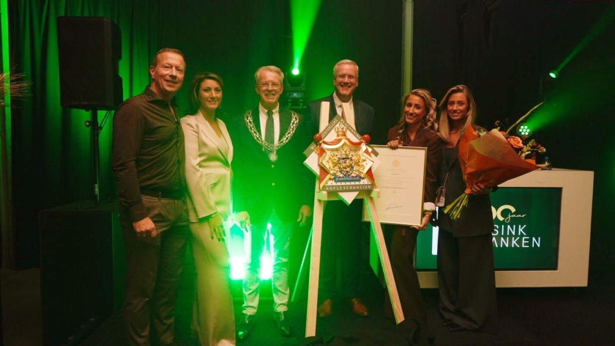 Predicaat Hofleverancier voor Rosink Dranken