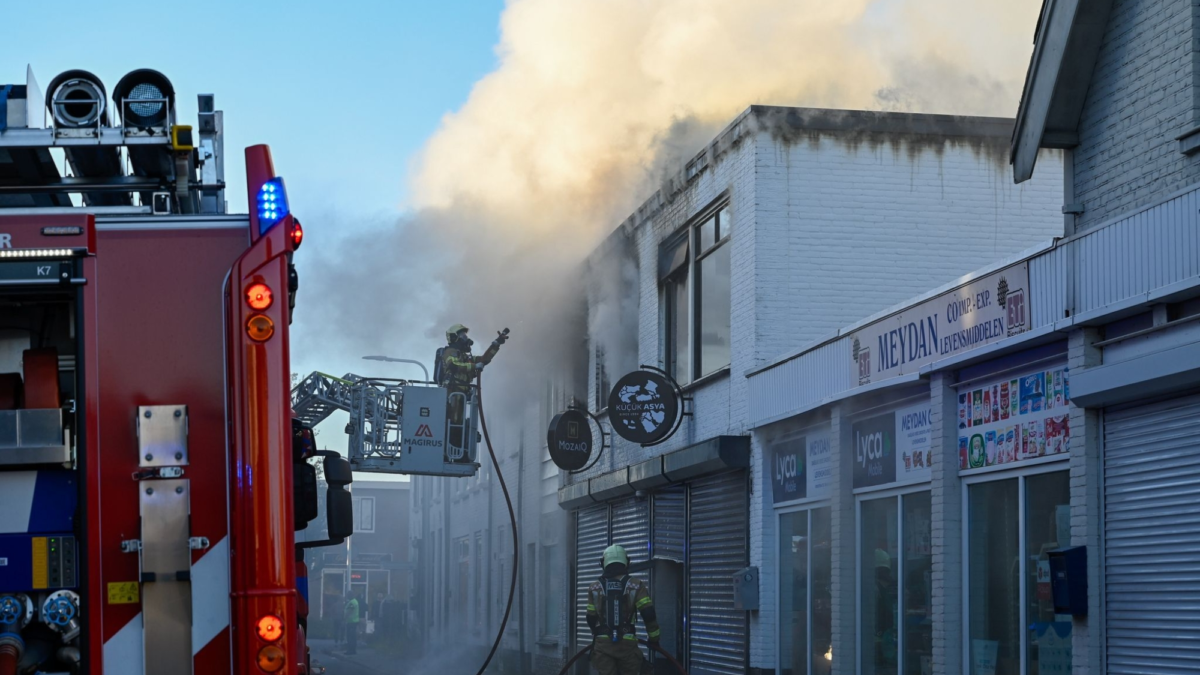 Brand Rohofstraat Almelo 18 oktober
