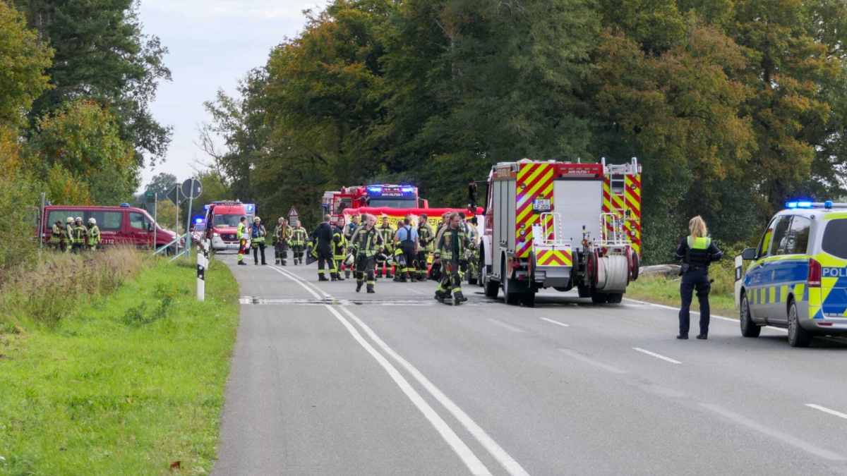 Ongeluk in Duitsland gebeurt op de L540 Knalhutteweg News United Dennis Bakker