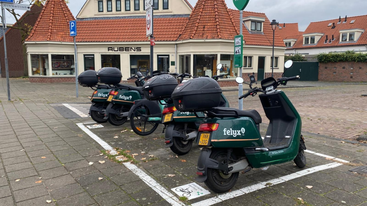 Deelscooters Enschede Felyx Niels Veurink