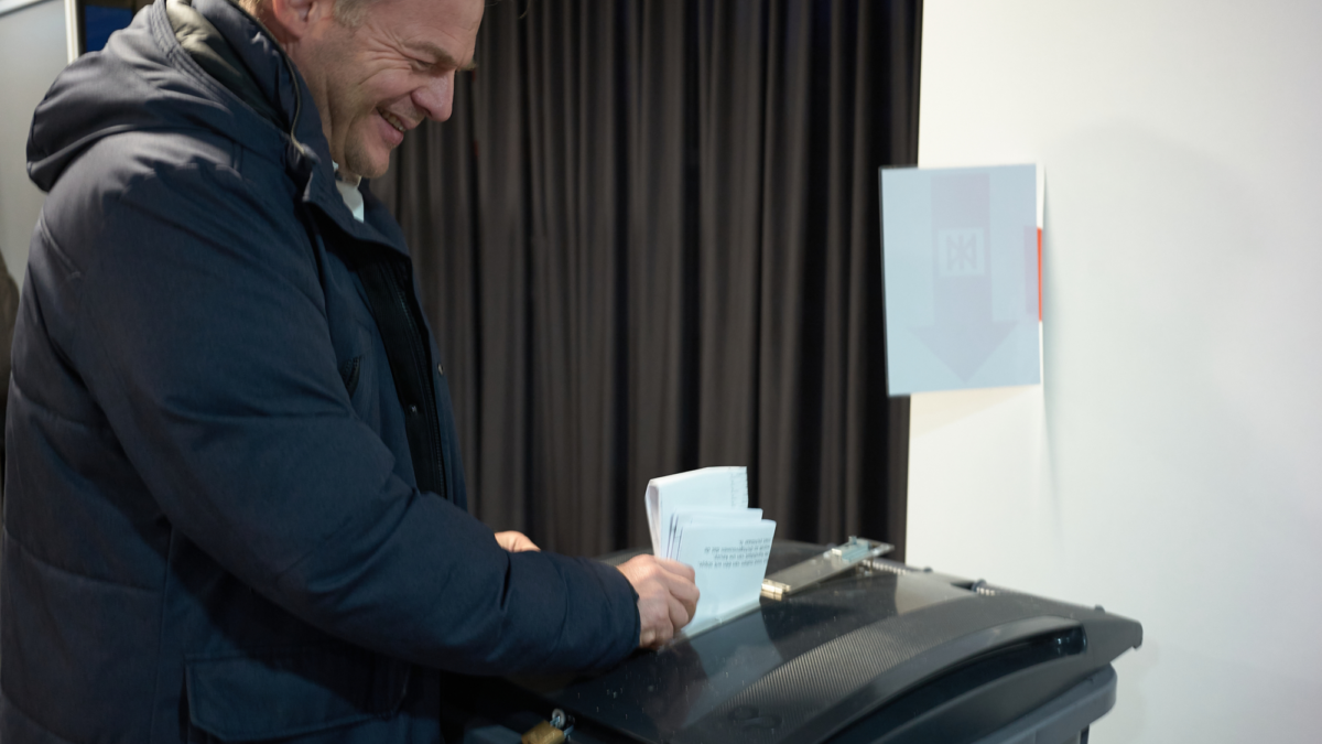 Pieter Omtzigt - stembus - verkiezingen