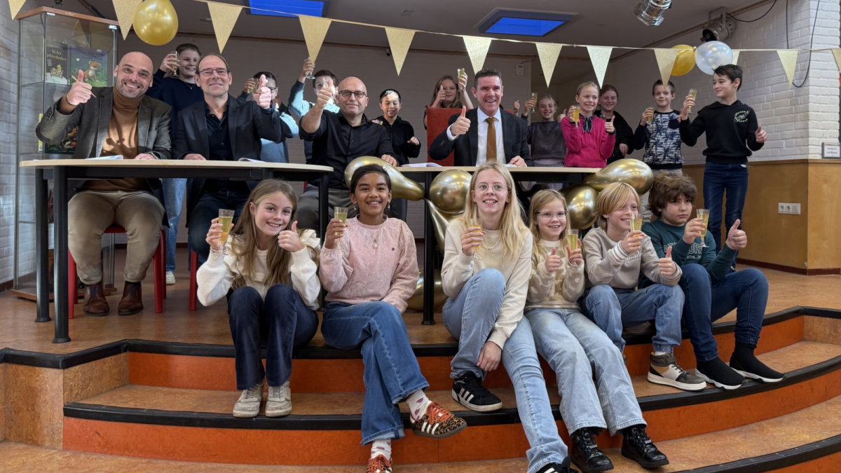 Ondertekening Kindcentrum Noorderkwartier