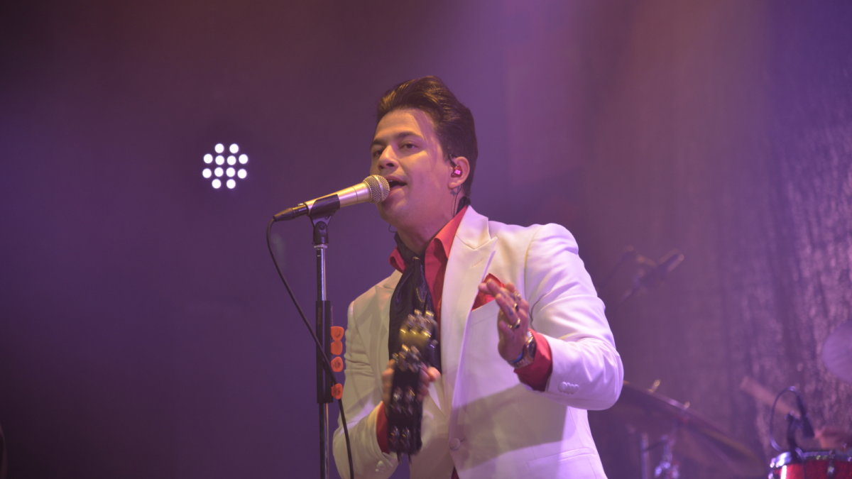 Luuk Christoffel tijdens Enschede700 2