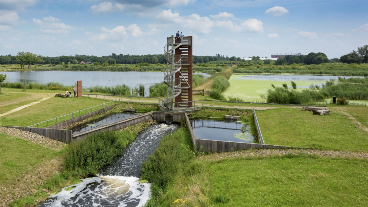 Het Kristalbad tussen Enschede en Hengelo