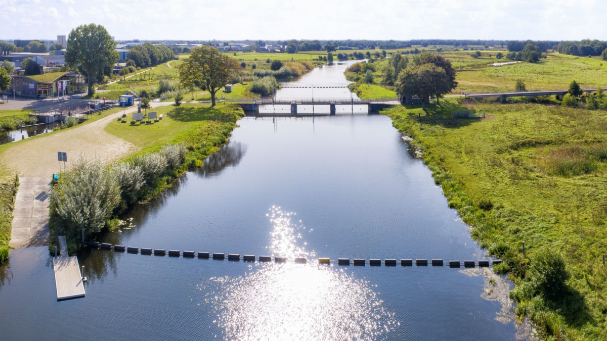 De Vecht bij de Koppel in Hardenberg