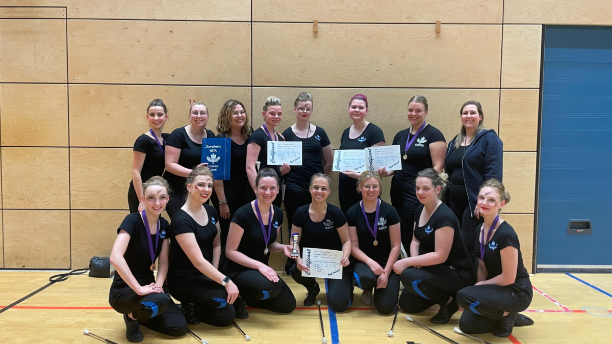 De twirlers van Excelsior