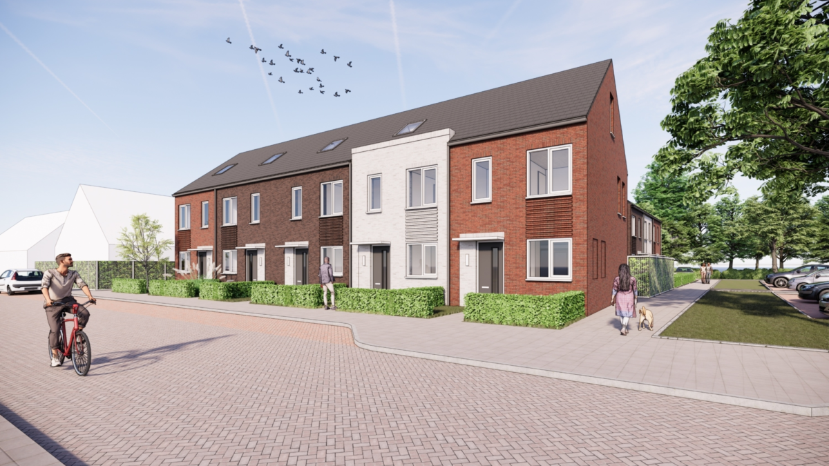 Nieuwbouw Oostburgweg blok 1