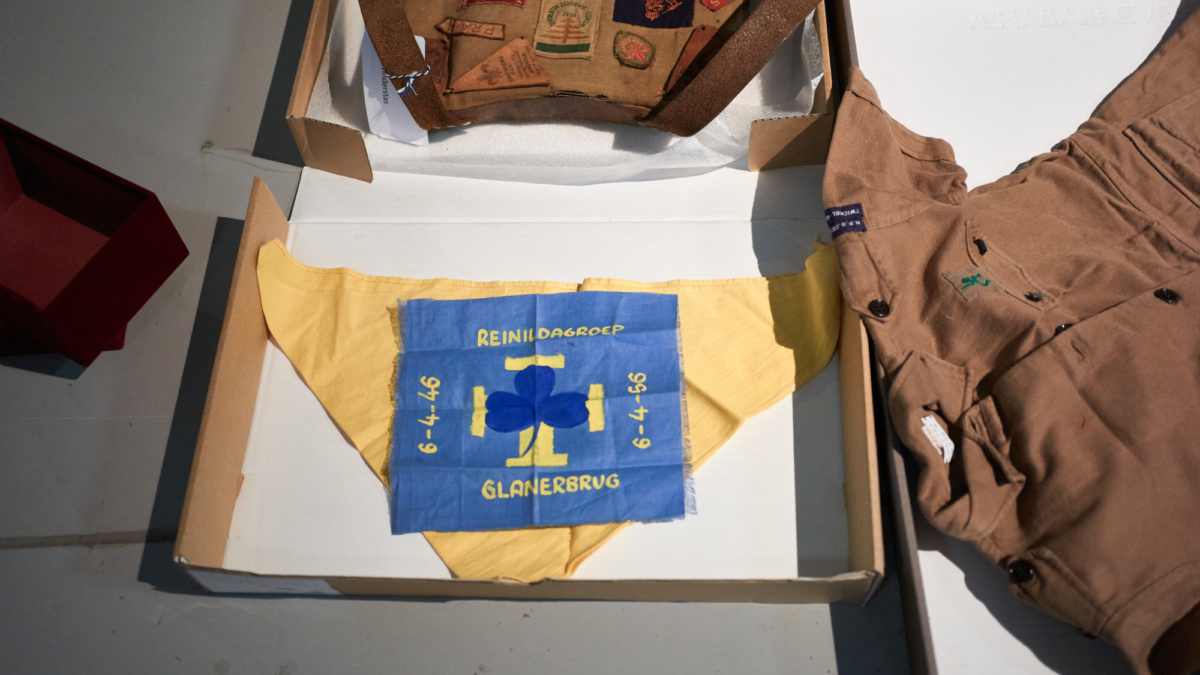 padvinderij - jubileumdoek - padvinders - scouting