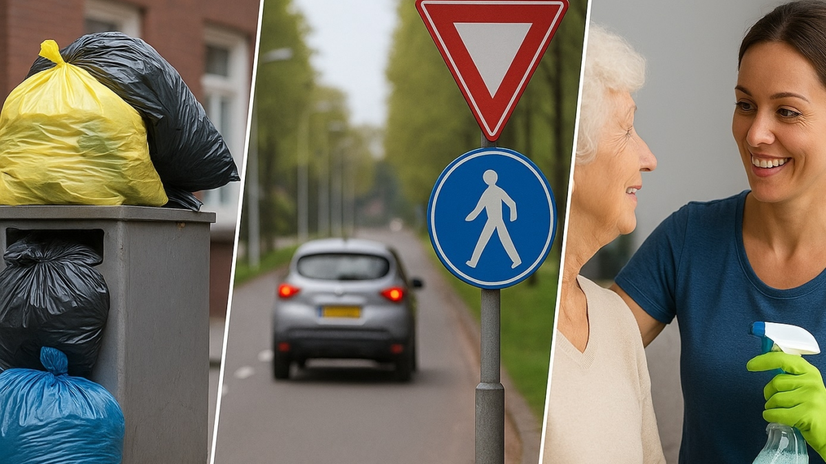 20251211 stockfoto afval verkeersveiligheid zorg