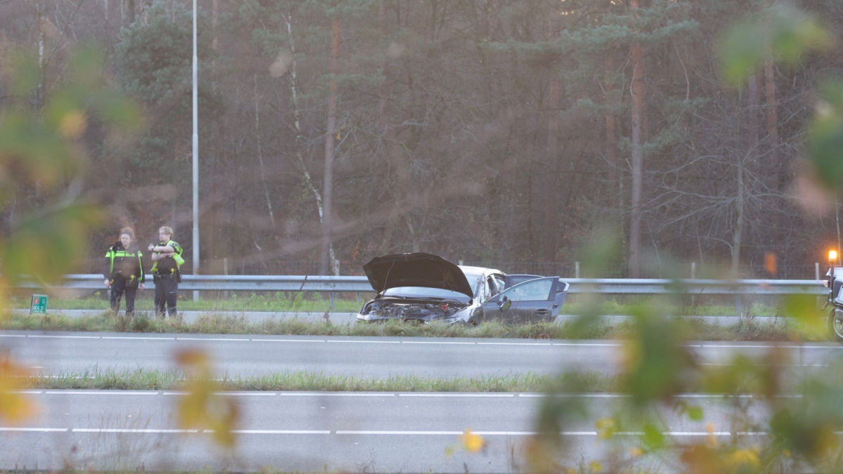 Ongeval a1 borne file bert kamp news in beeld