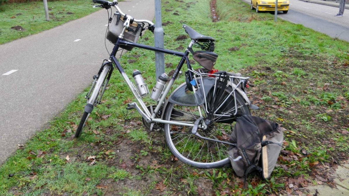 Fietser gewond Buursestraat