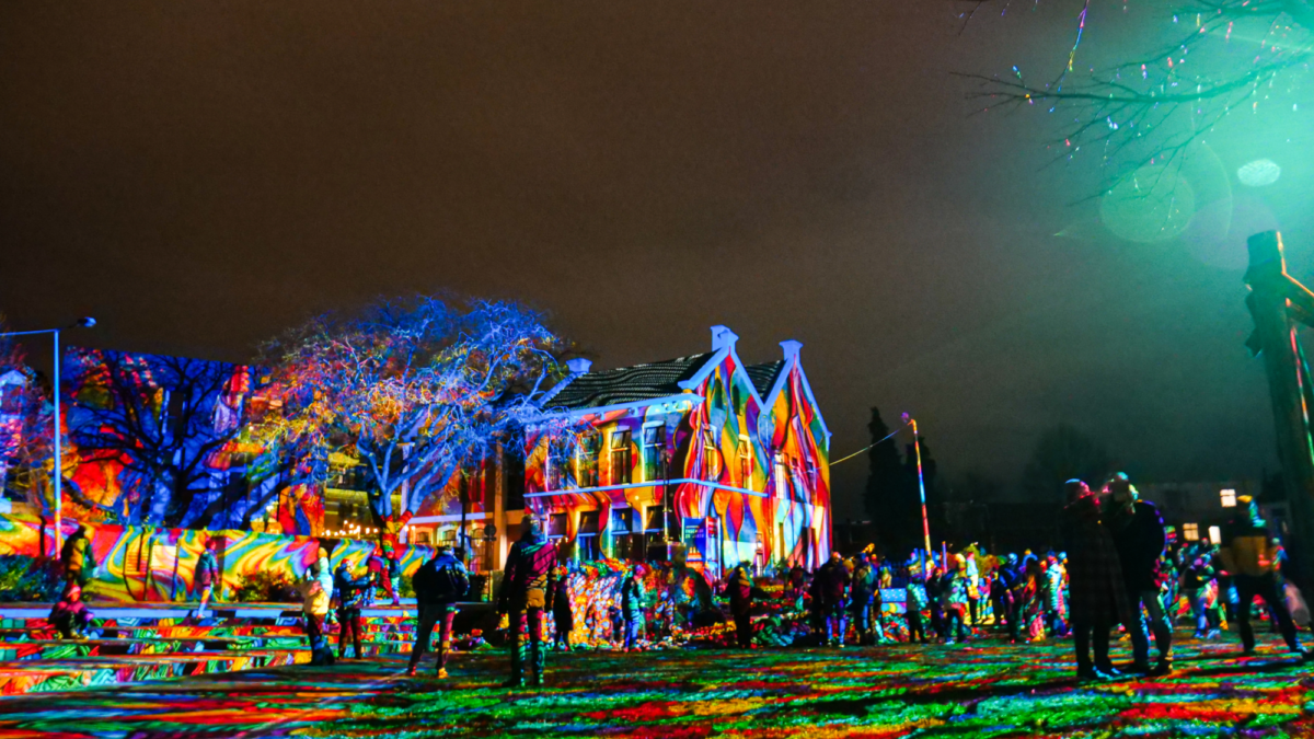 Enschede Lights Up 2025 Wilminkplein2
