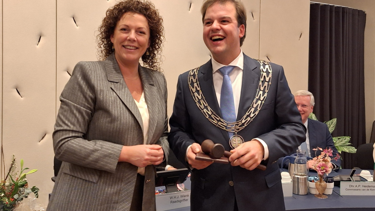 Cindy ter Riet en Nick Hubers