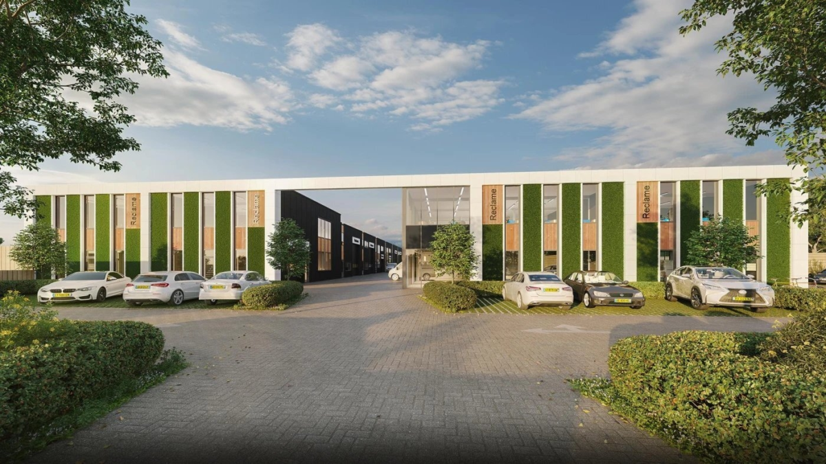 Deurningerstraat bedrijfsunits impressie