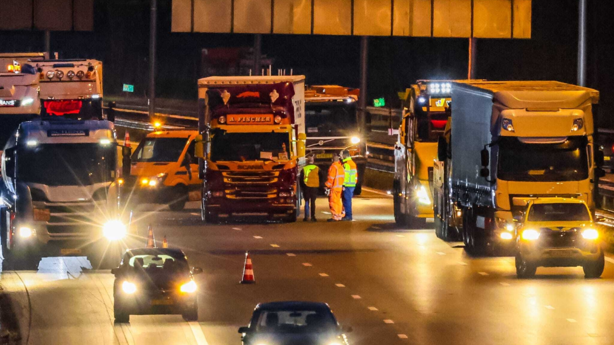 verkeershinder - opstopping - A35