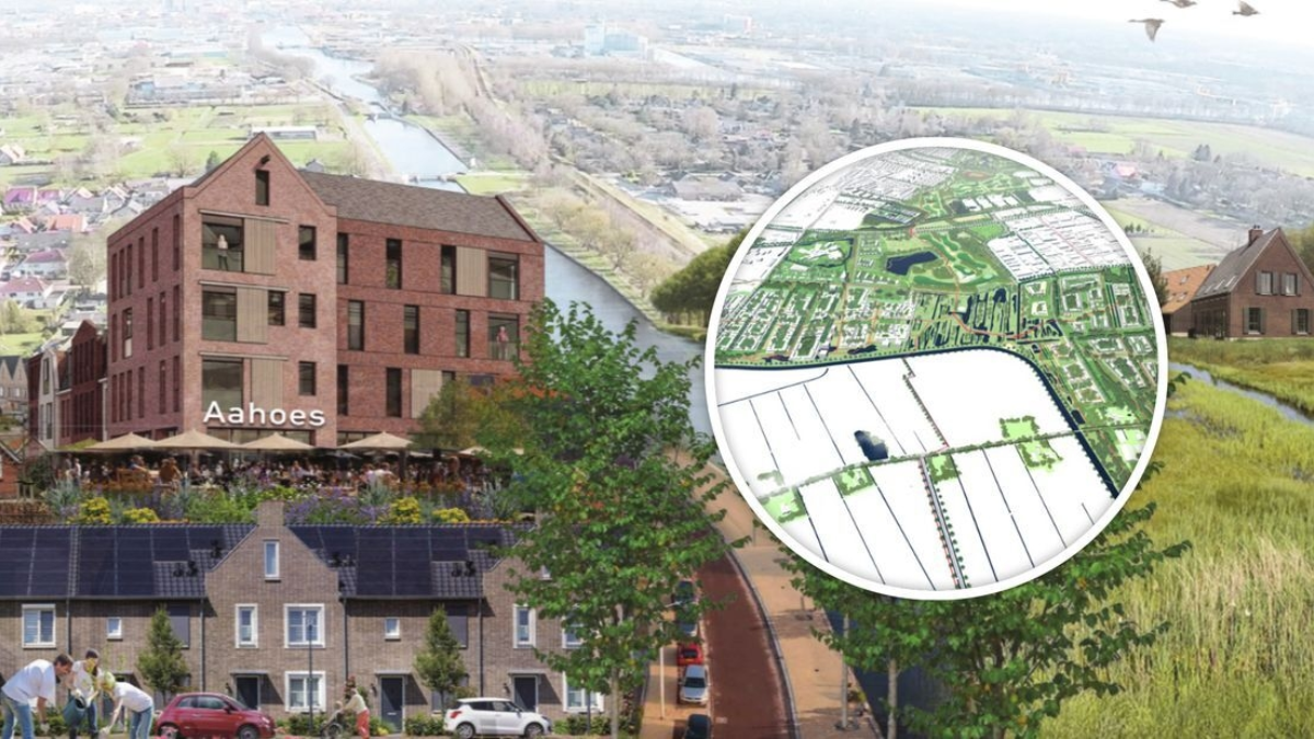 Beeld bij ontwikkeling Aadorp