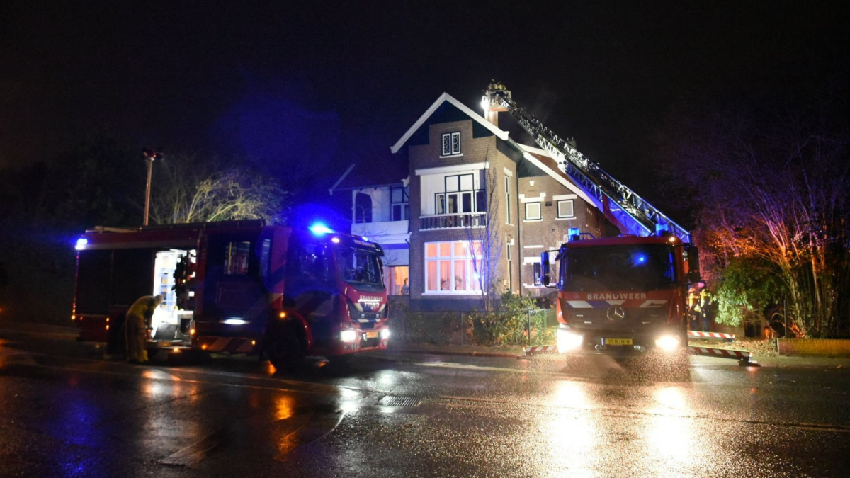 Schoorsteenbrand Wierdensestraat Almelo