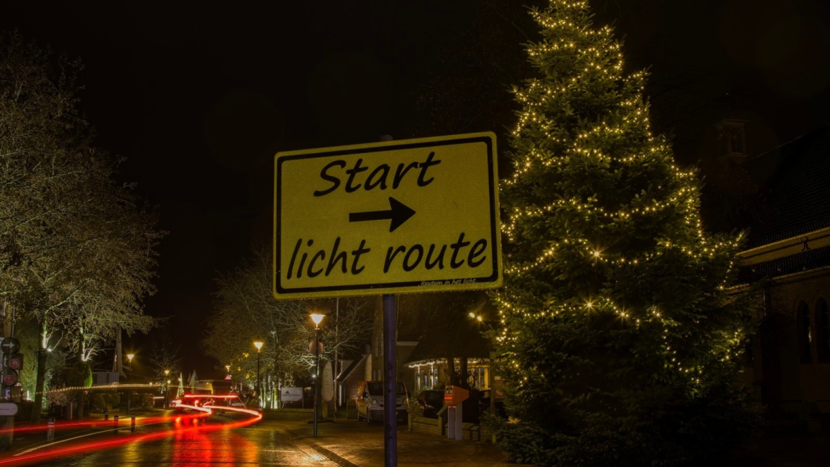 Start lichtroute