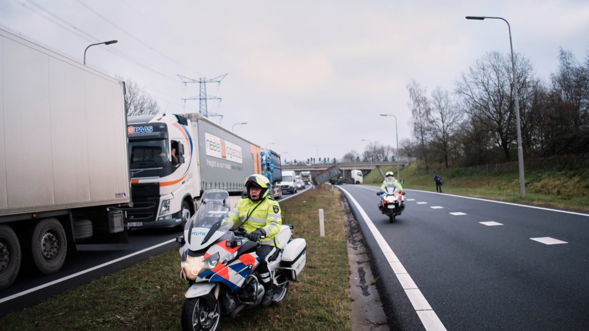 politie - verkeerspolitie - motor