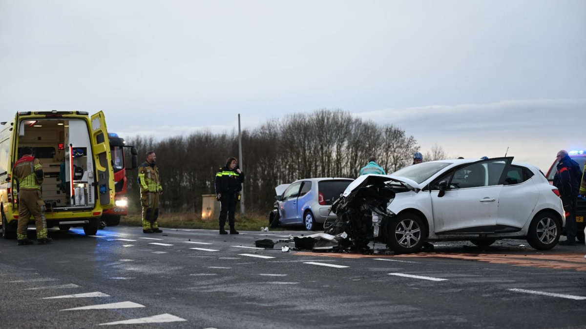 Aanrijding afrit N36 Almelo-Noord/Vriezenveen 15 januari 2026