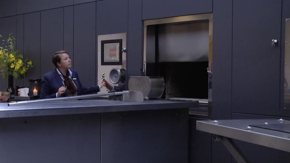 Crematieoven bij Crematoria Twente