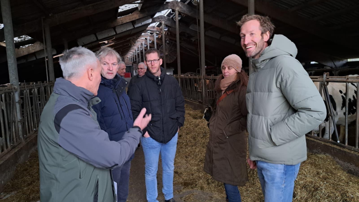 Staatsbosbeheer op bezoek bij Melkveebedrijven