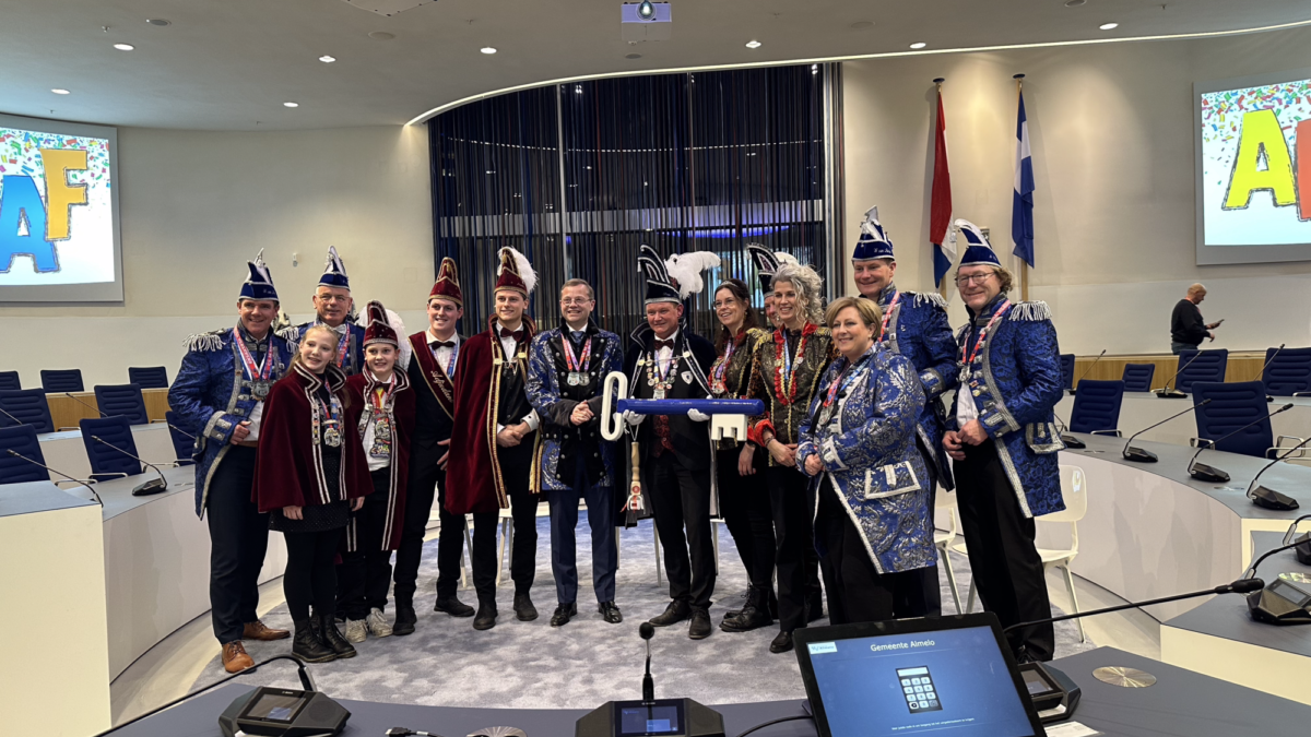 Sleuteloverdracht carnaval Almelo 2026