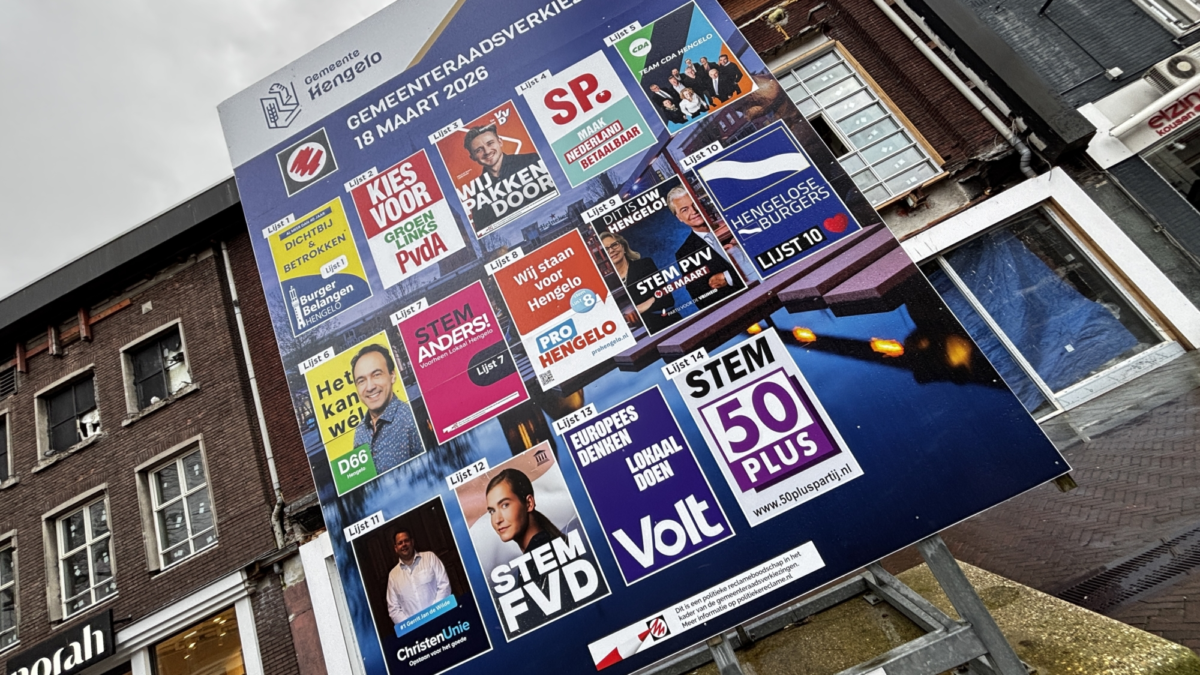 20260223 gemeenteraadsverkiezingen bord enschedesestraat IMG 1484