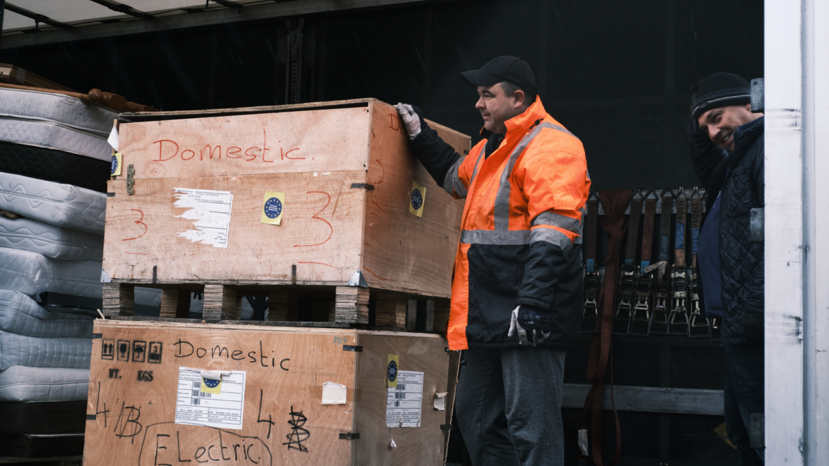 Oekraine - hulptransport - hulpgoederen