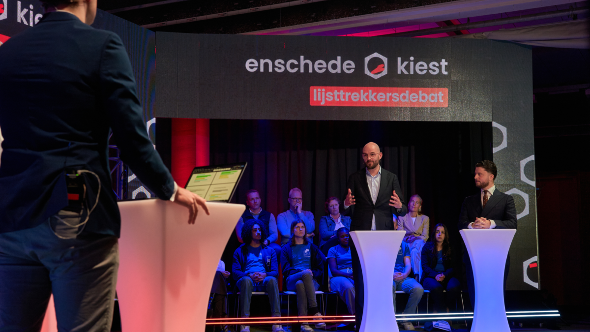 Lijsttrekkersdebat - Harmjan Vedder - Andreas Bakir