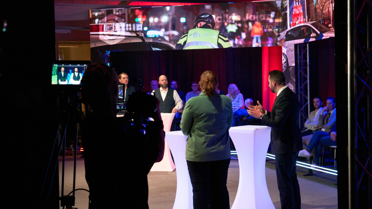 Lijsttrekkersdebat - Lindsey van der Veen - Malkis Jajan - verkiezingen