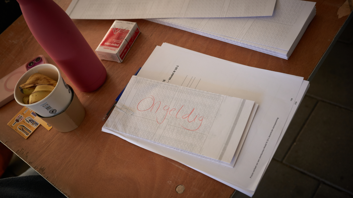 Stembiljet - ongeldig - verkiezingen