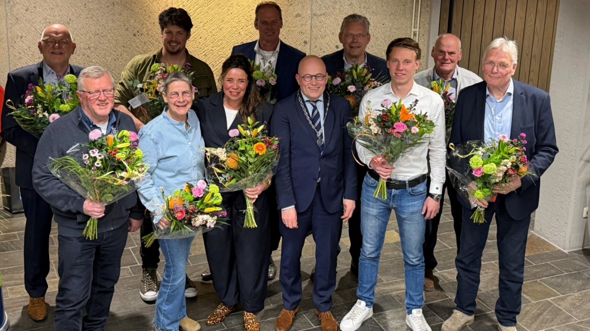 Afscheid raadsleden Tubbergen