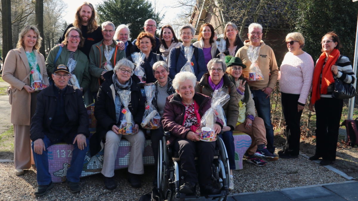 Mozaiekbankje enschede noord 02