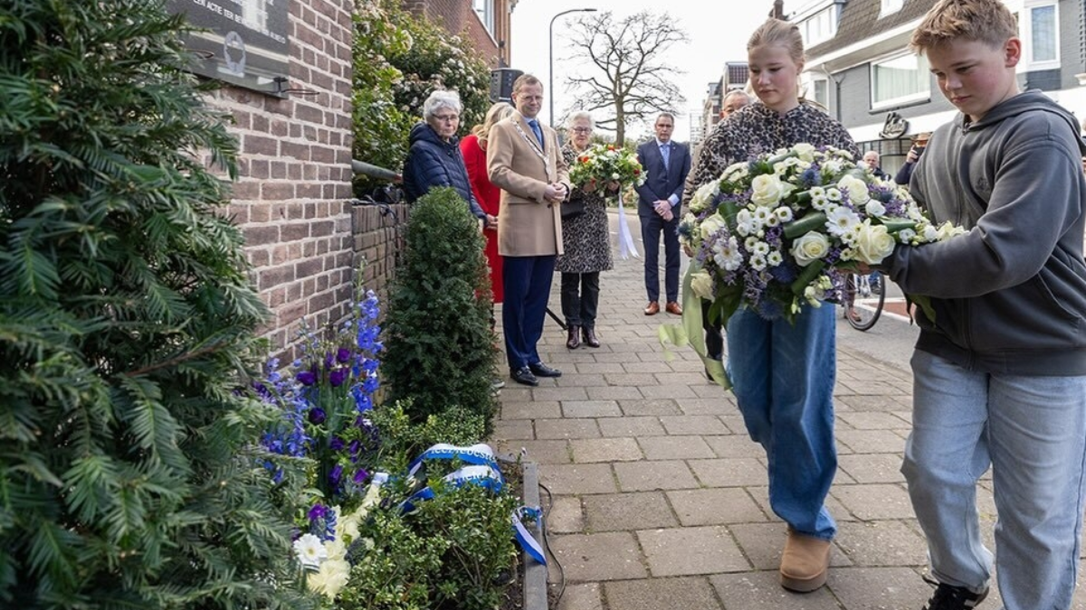 Leerlingen OBS De Weier bij Vriezenbrug