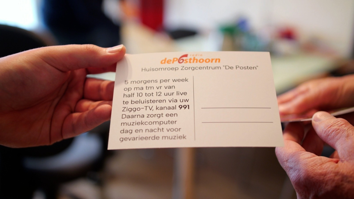 De posthoorn kaartje de posten enschede