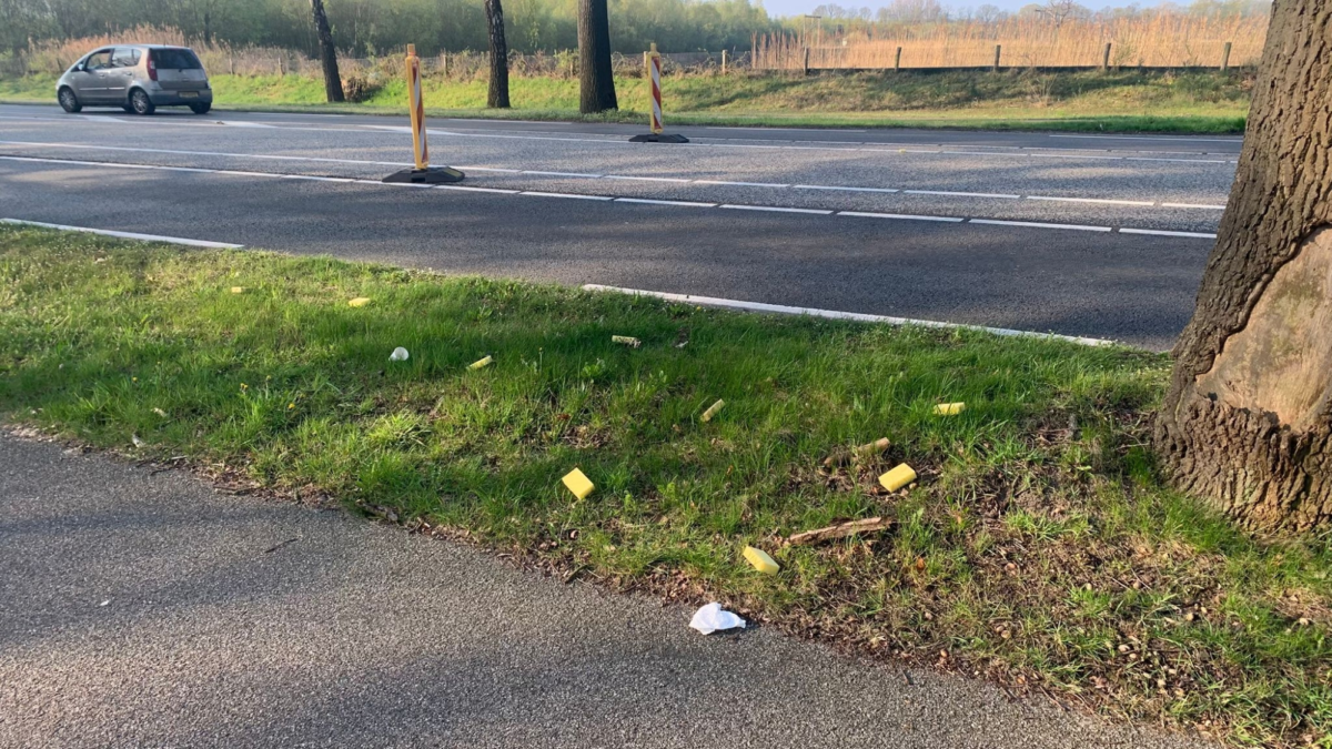 sponsjes - Enschede Marathon - berm