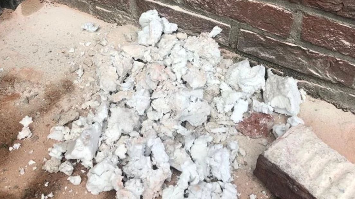 Afgebrokeld schuim OOST GGD