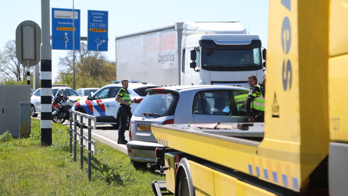 Verkeerschaos Almelo